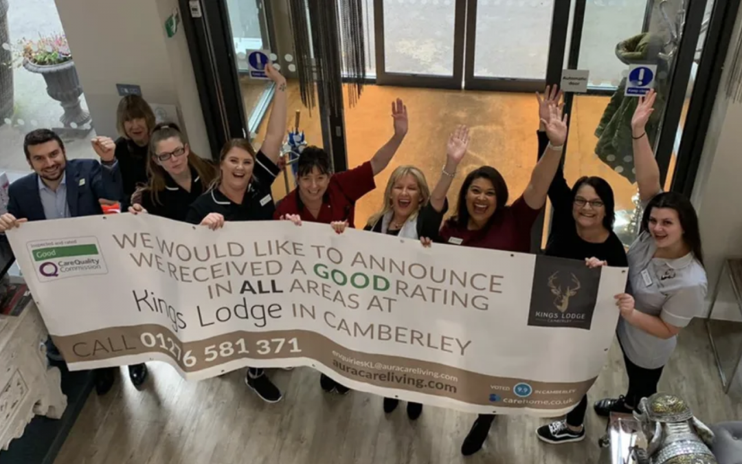Aura Care Living’s Kings Lodge Receives ‘GOOD’ CQC Rating