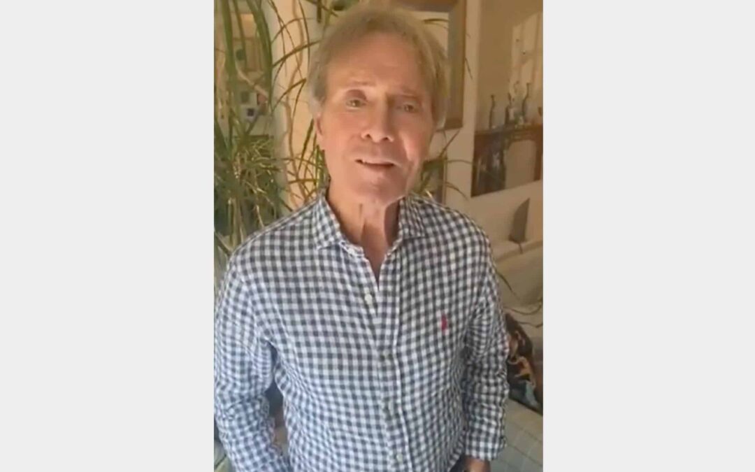 Sir Cliff Richard Lifts Spirits of Aura Resident