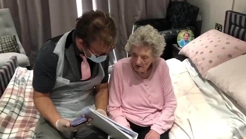 Cirecester Aura Care Resident’s Message from Sir Cliff Richard